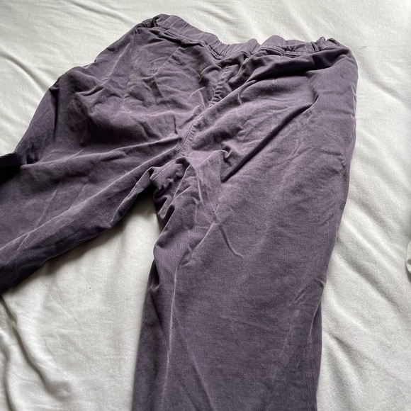 Corduroy purple straight leg pants! - Picture 4 of 4
